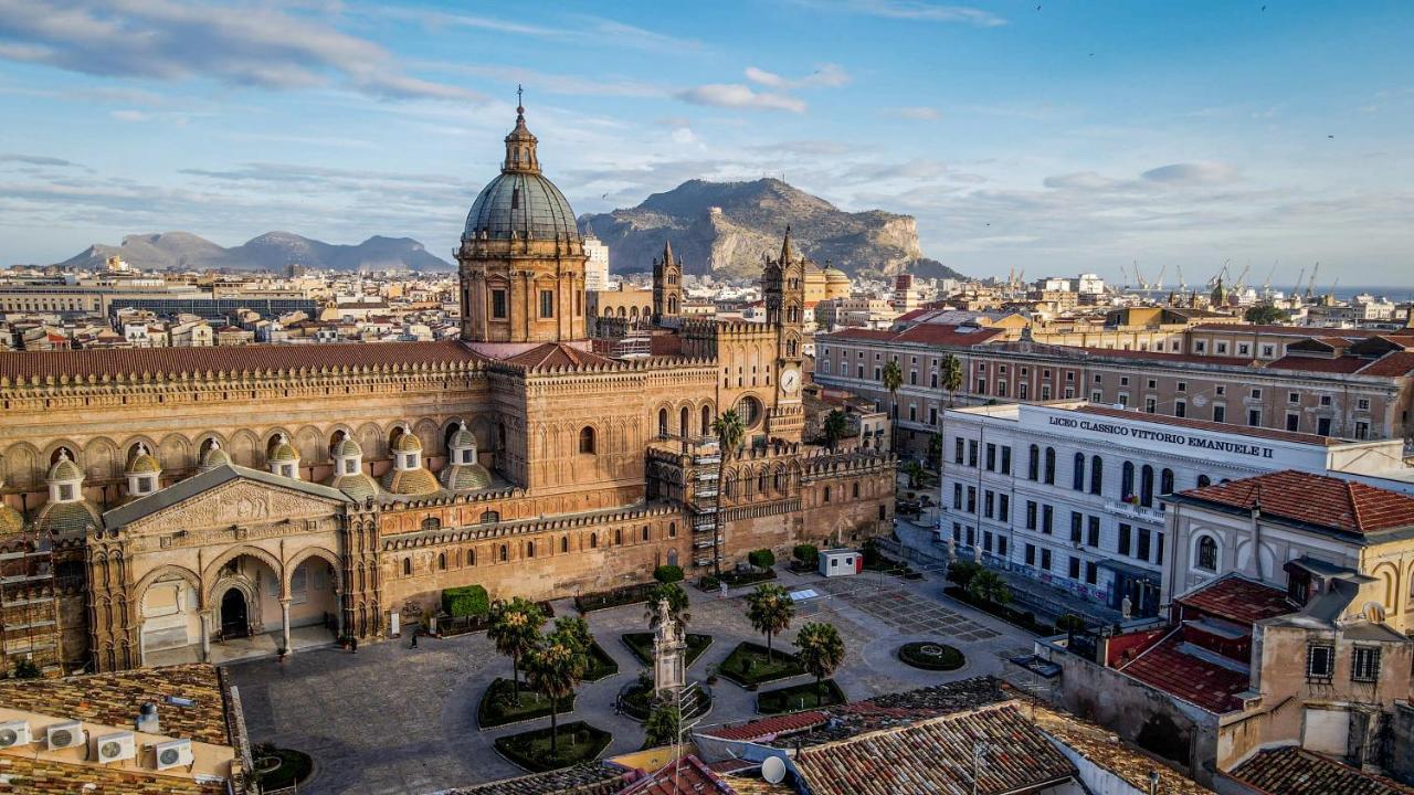 Solemar Sicilia - Palazzo Vetrano Apartment ปาแลร์โม ภายนอก รูปภาพ