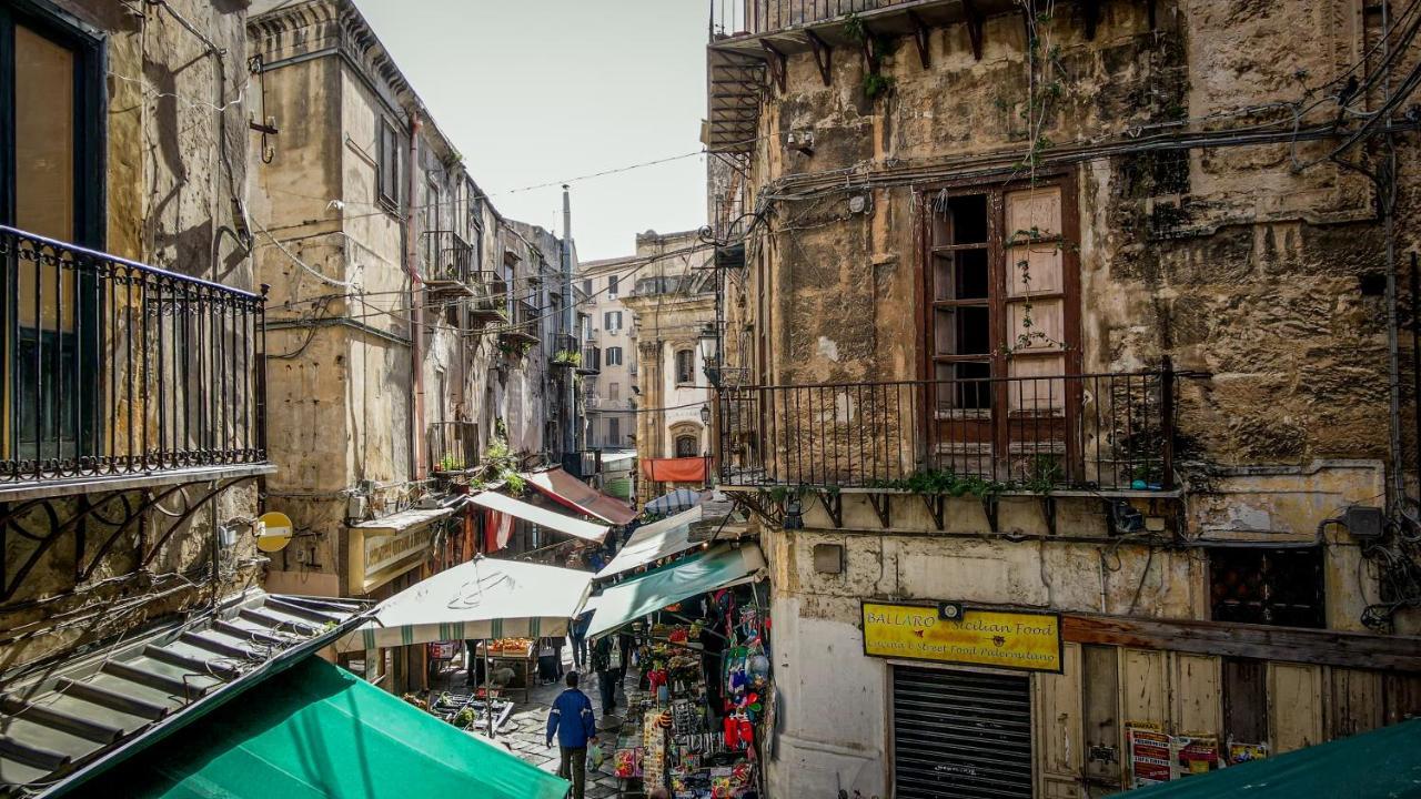 Solemar Sicilia - Palazzo Vetrano Apartment ปาแลร์โม ภายนอก รูปภาพ